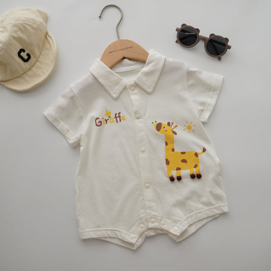 Morning Giraffe Romper