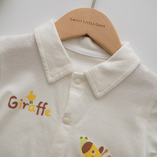 Morning Giraffe Romper