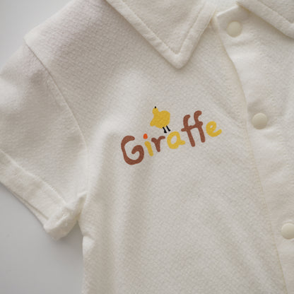 Morning Giraffe Romper