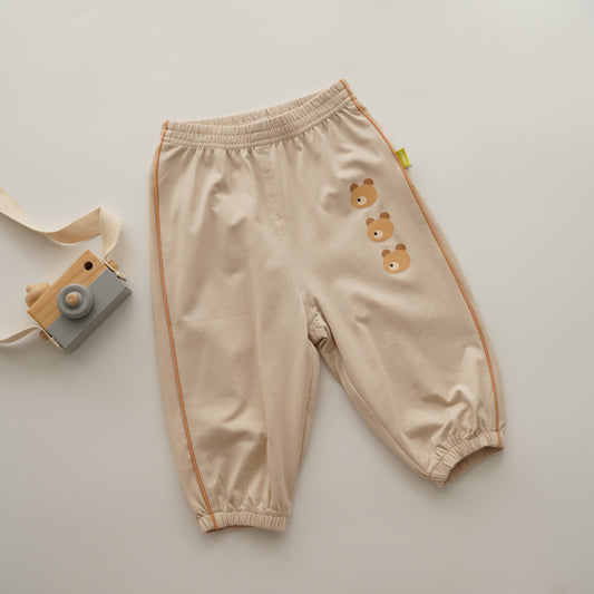 Bear Details Casual Pants
