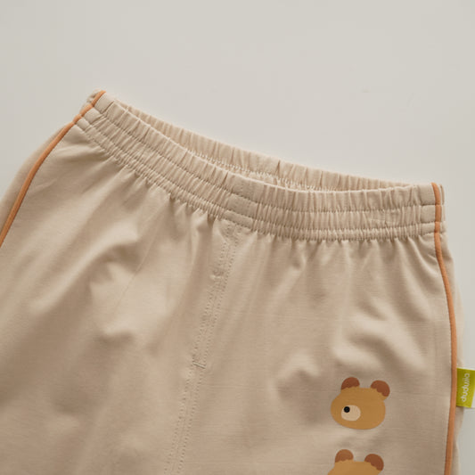 Bear Details Casual Pants