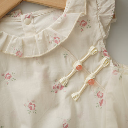 Rosy Simple Cheongsam