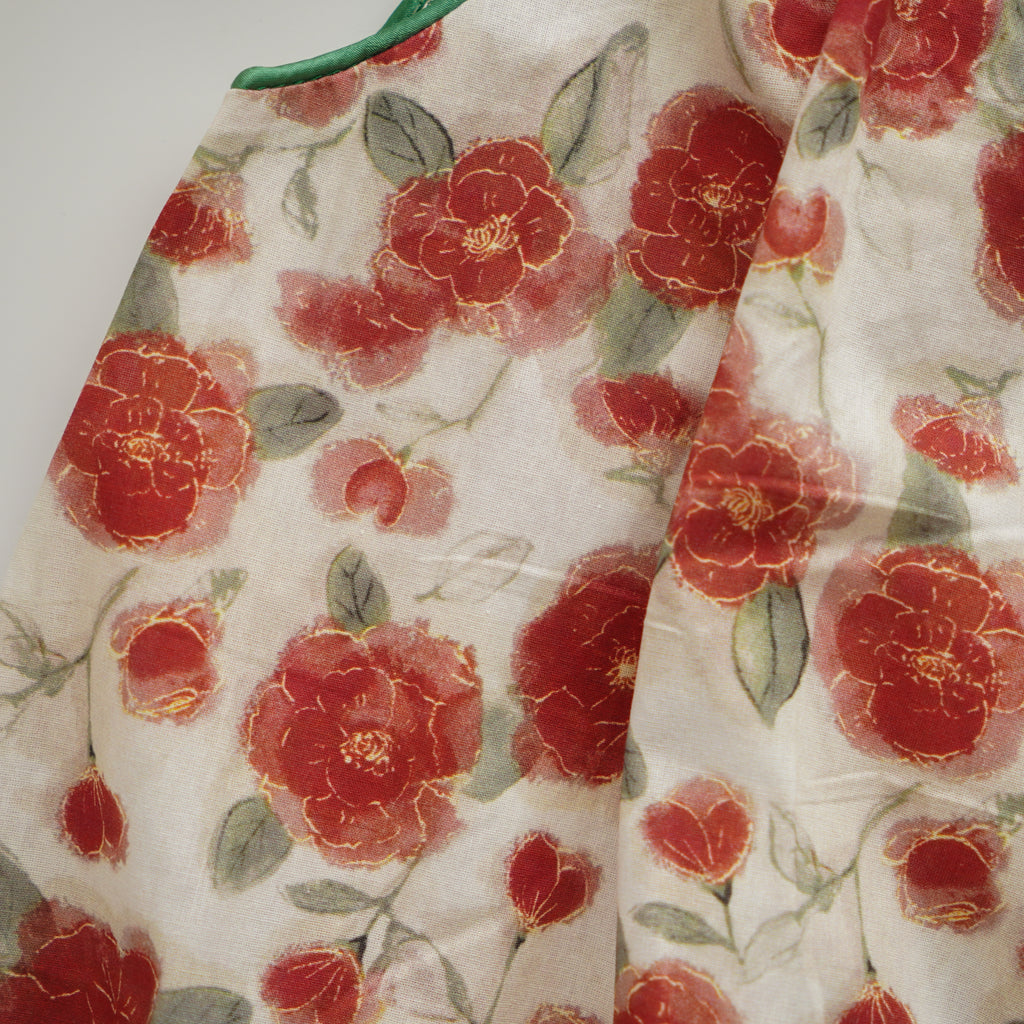 Sleeveless Rose Cheongsam