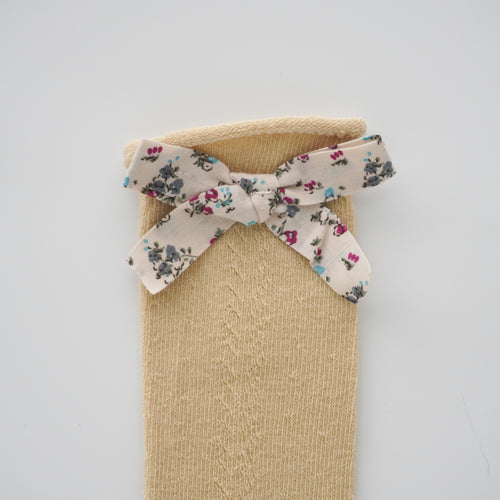 Baby Girl Ribbon Long Socks