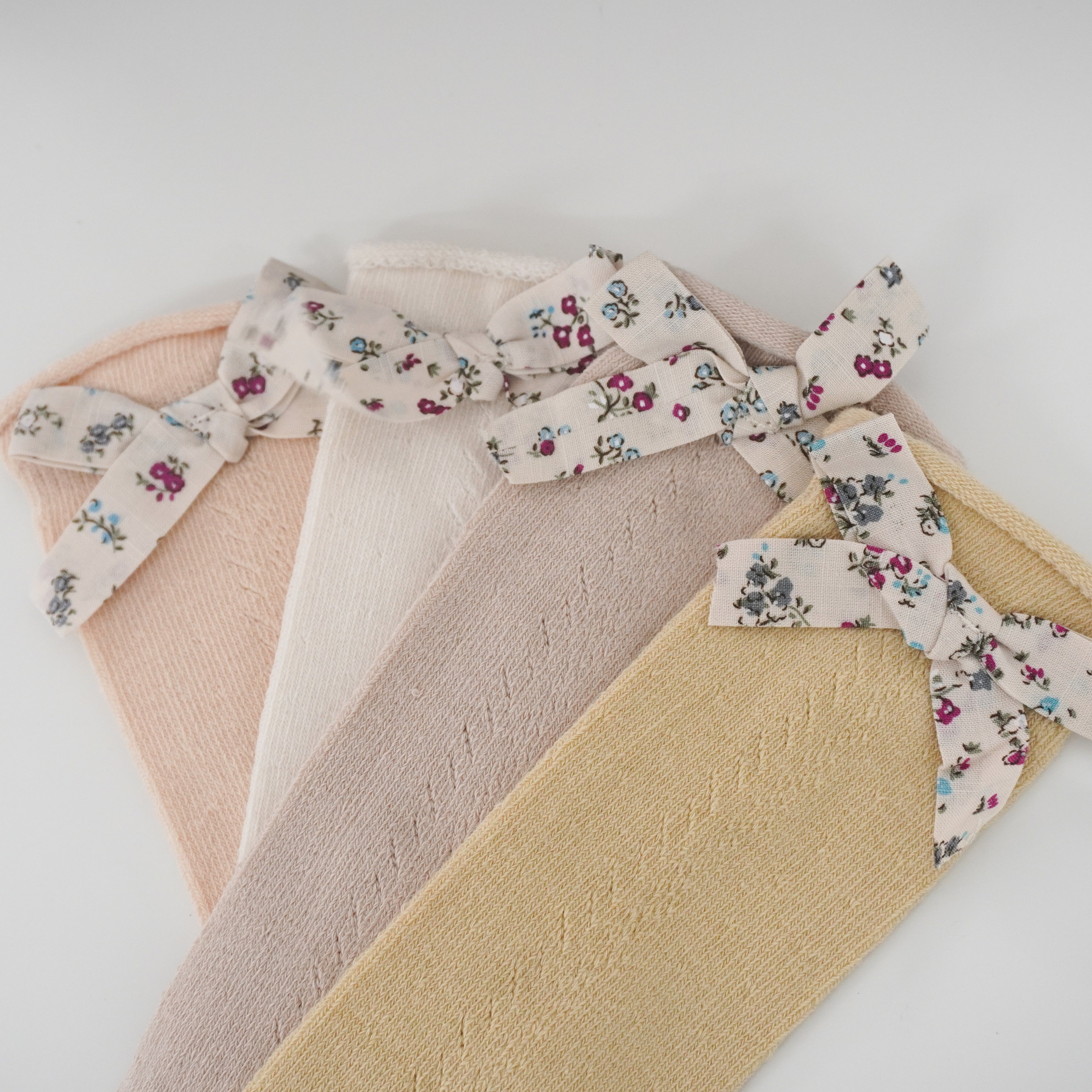 Baby Girl Ribbon Long Socks