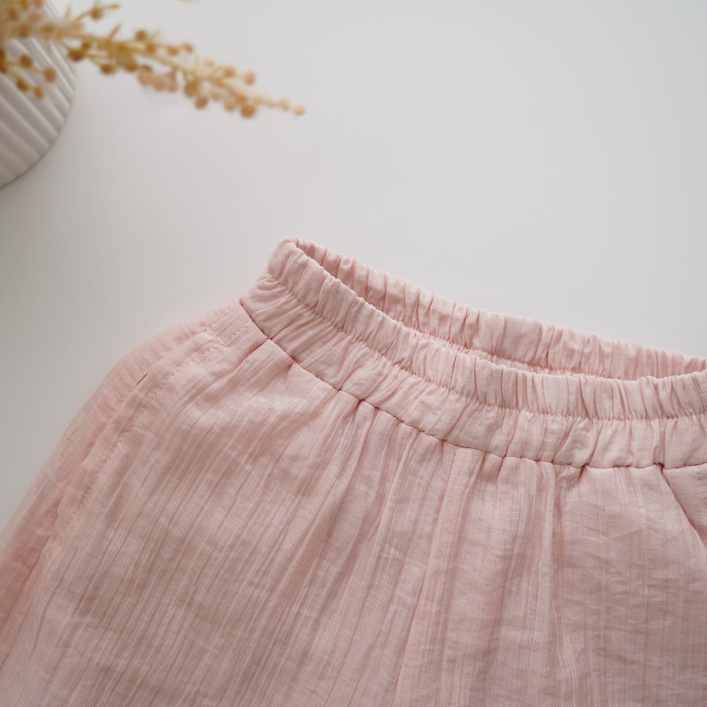 Pink Two Pieces Cheongsam