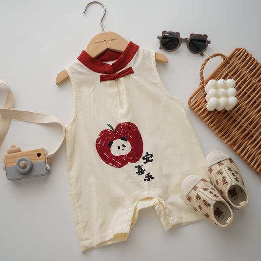 Ping An Xi Le Chinese Romper