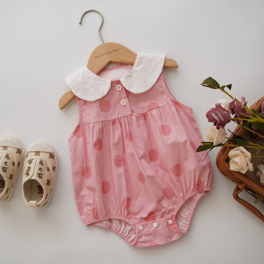 Kitty Details Dot Romper