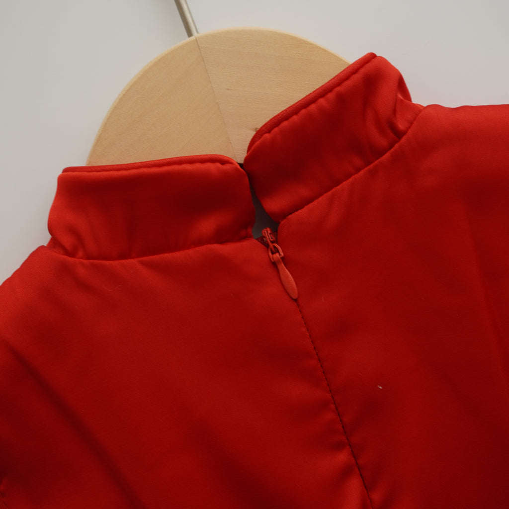 Traditional Chinese Red Cheongsam