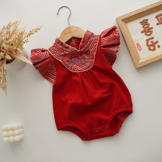 Traditional Classic Girl Romper
