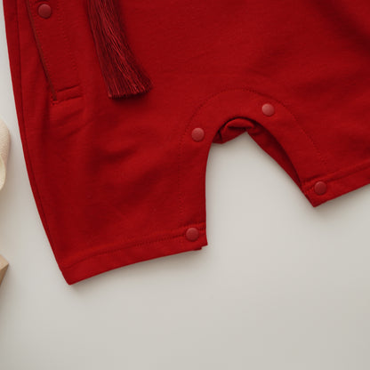 Panda Chinese Boy Romper