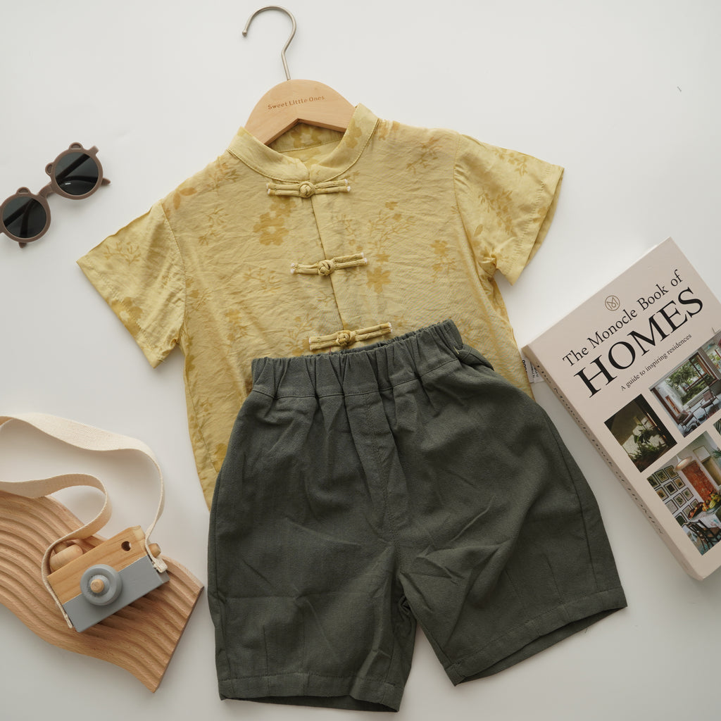 Trendy Chinese Style Boy Suit (Defect)
