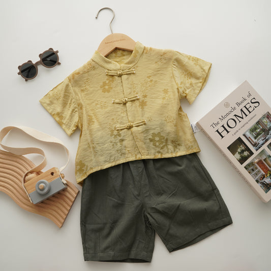 Trendy Chinese Style Boy Suit