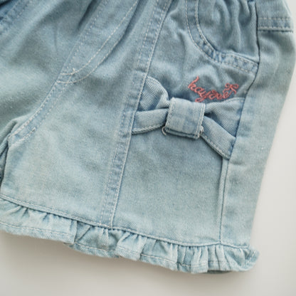 Girl Casual Ribbon Pants