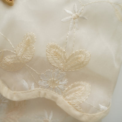 White Two Pieces CheongSam