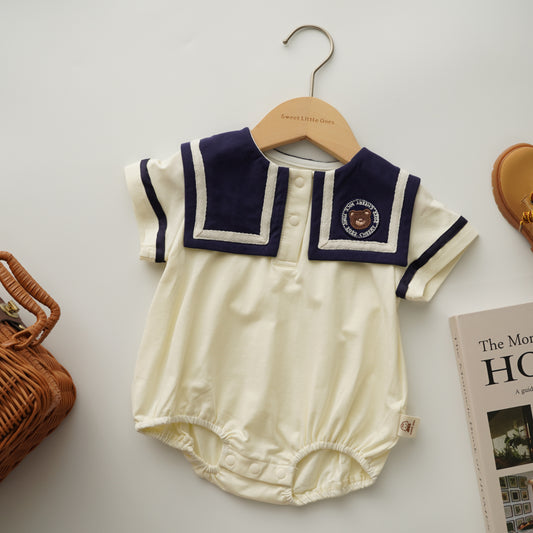 Sailor Style Romper