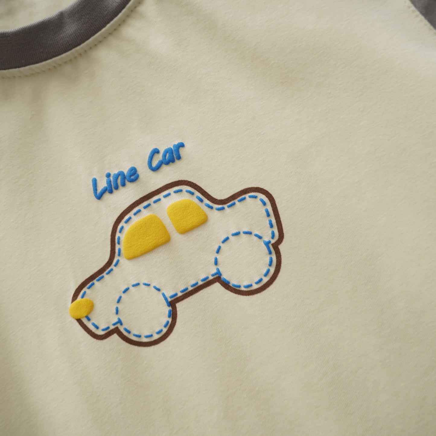 Line Car Details Romper