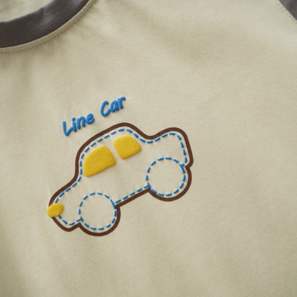 Line Car Details Romper