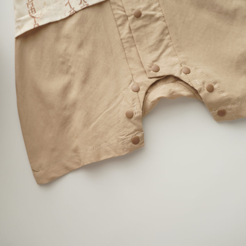 Baby Boy Chinese Design Romper (Size 80)