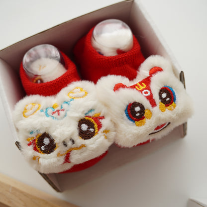 3D CNY Baby Socks (2 Pairs)