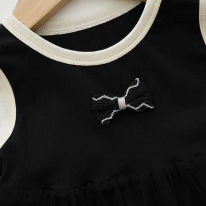 Basic Sleeveless Black Dress