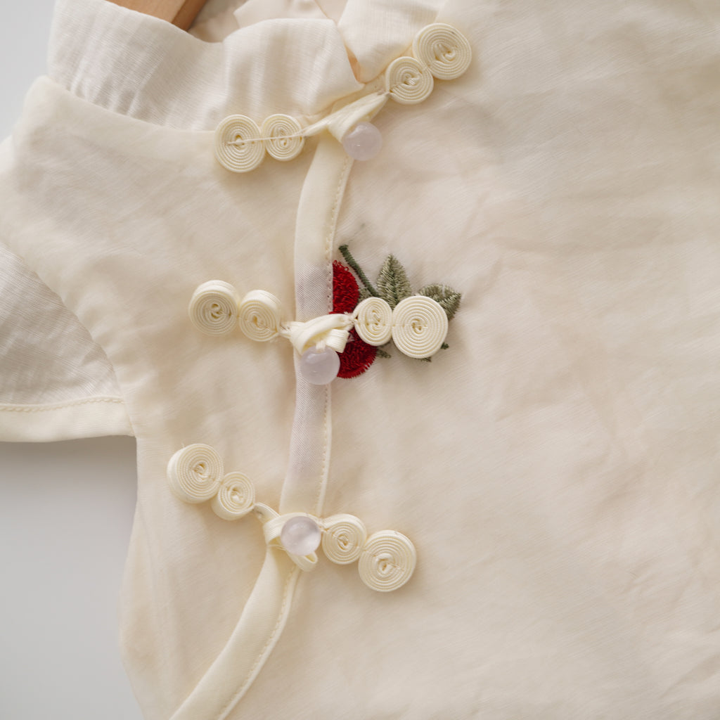 Cherry Simple Cheongsam (Size 73)