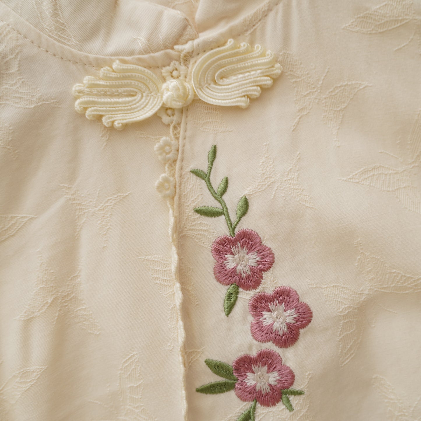 Tiny Flower Chinese Style Sister Matching