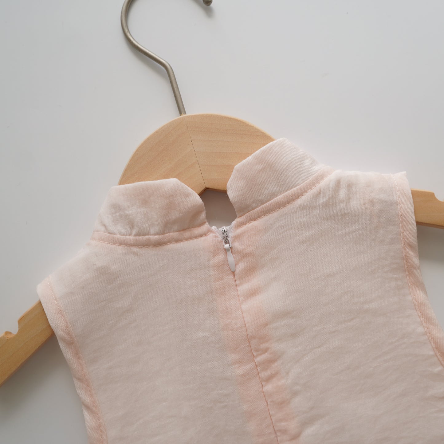 Sweetie Pink Sleeveless Chinese Pants Set