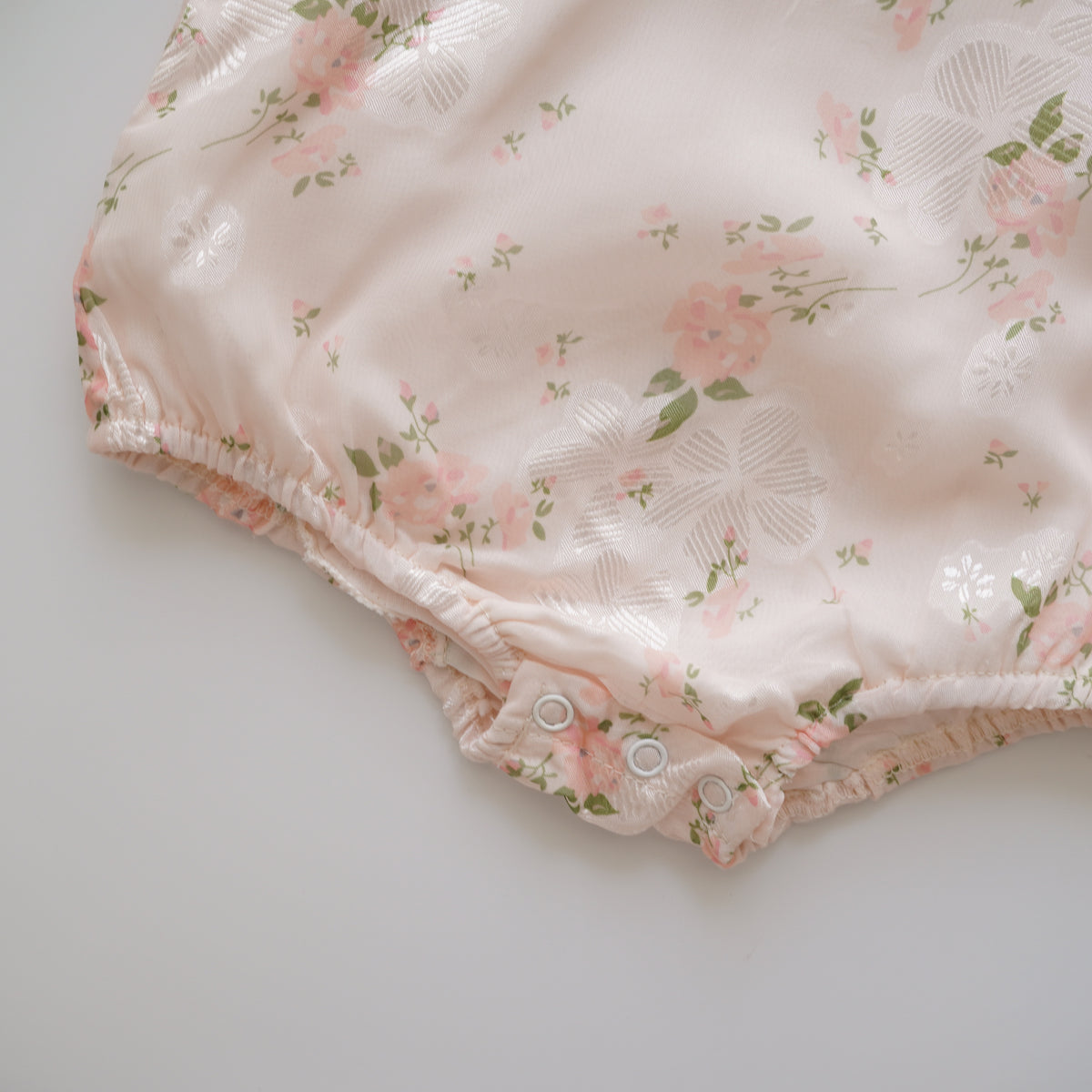 Floral Chinese Romper with Hairband