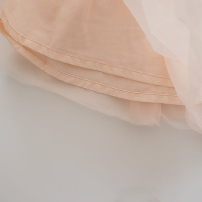 Modern Mesh Cheongsam Set