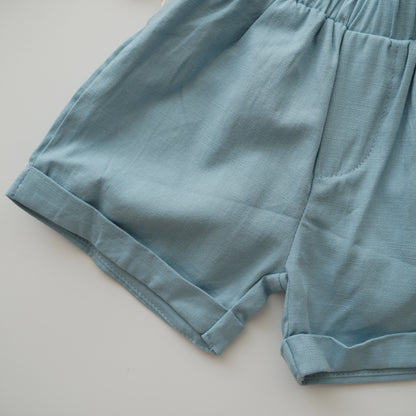 Bowtie Shirt with Pants Set