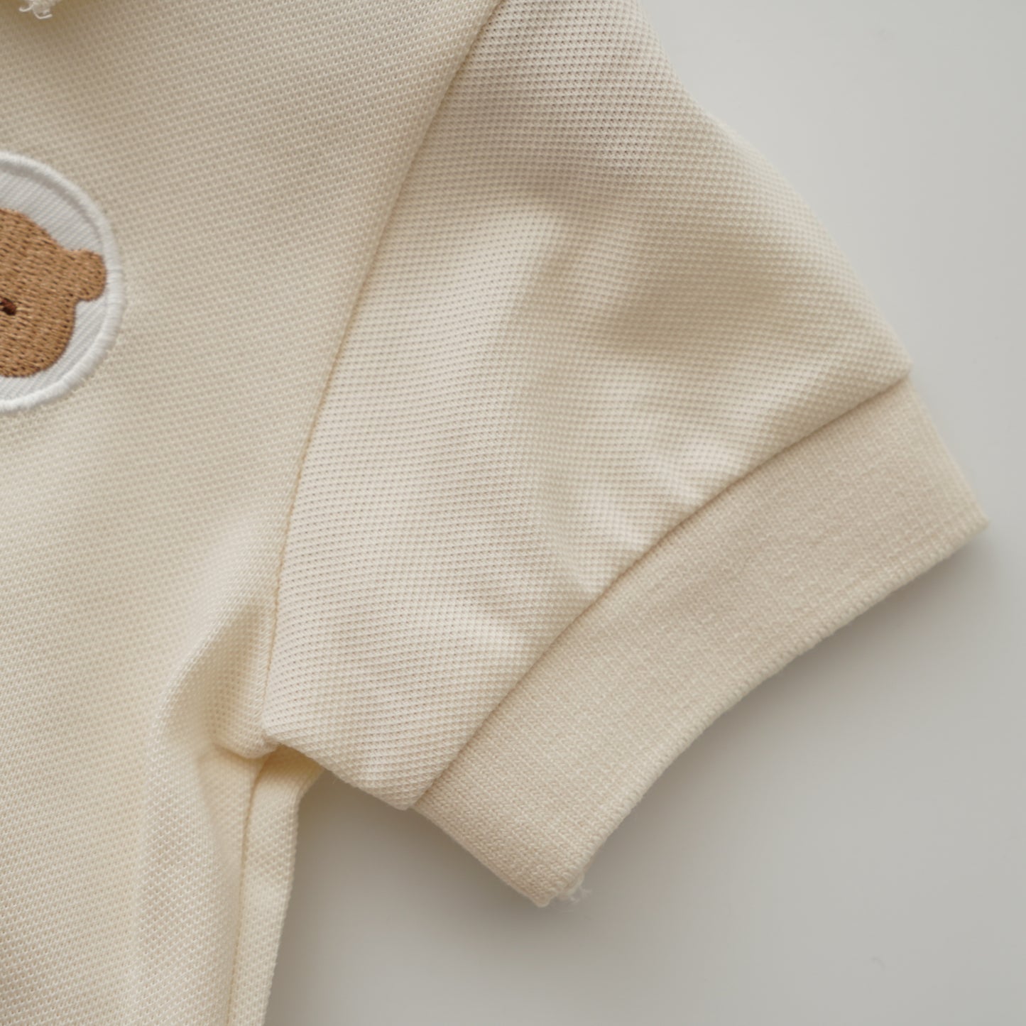 Bear Casual Polo Two Pieces Set