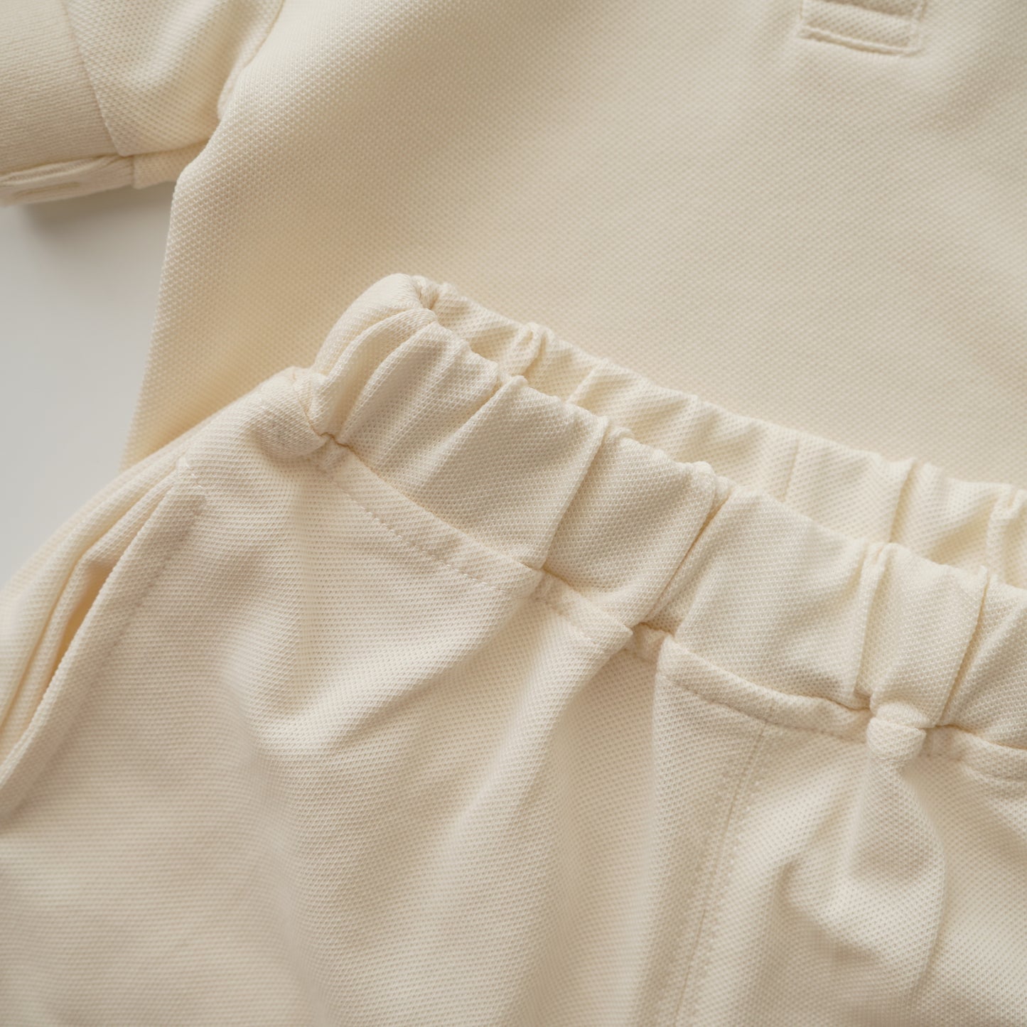 Bear Casual Polo Two Pieces Set