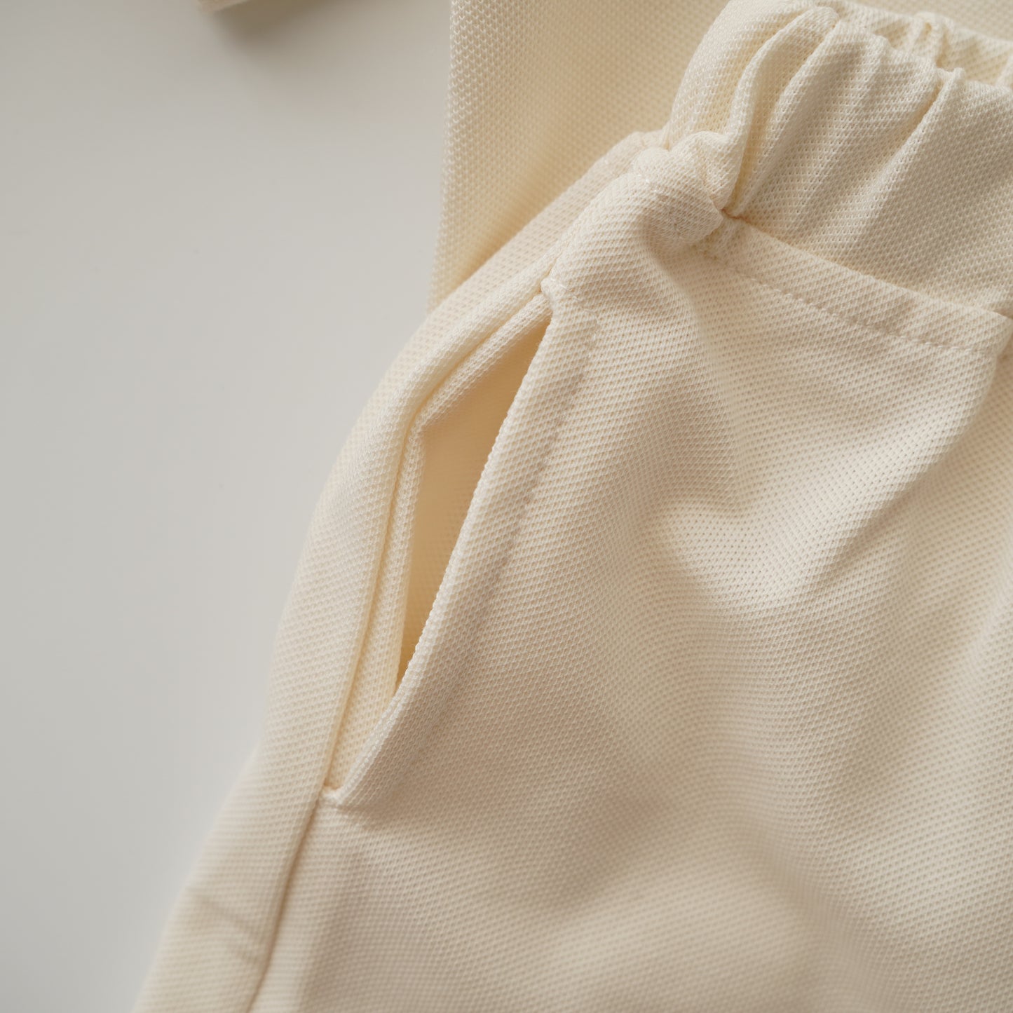 Bear Casual Polo Two Pieces Set