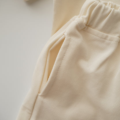 Bear Casual Polo Two Pieces Set