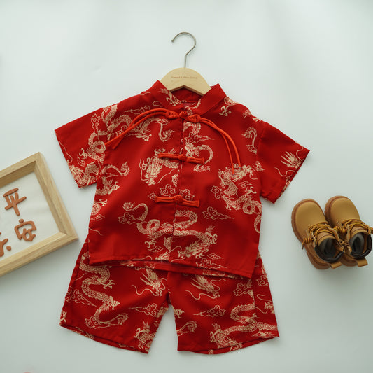 Dragon Chinese Two Pieces Set