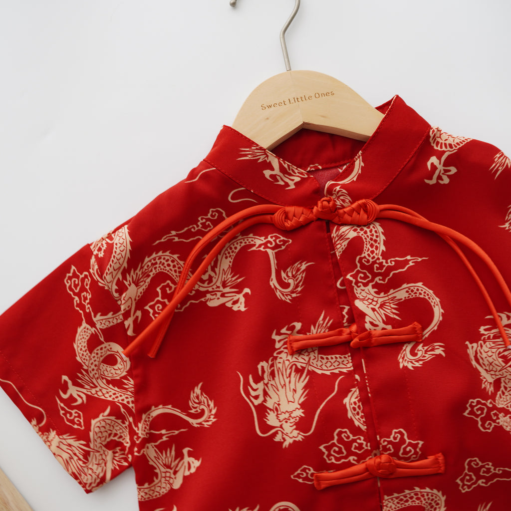Dragon Chinese Two Pieces Set