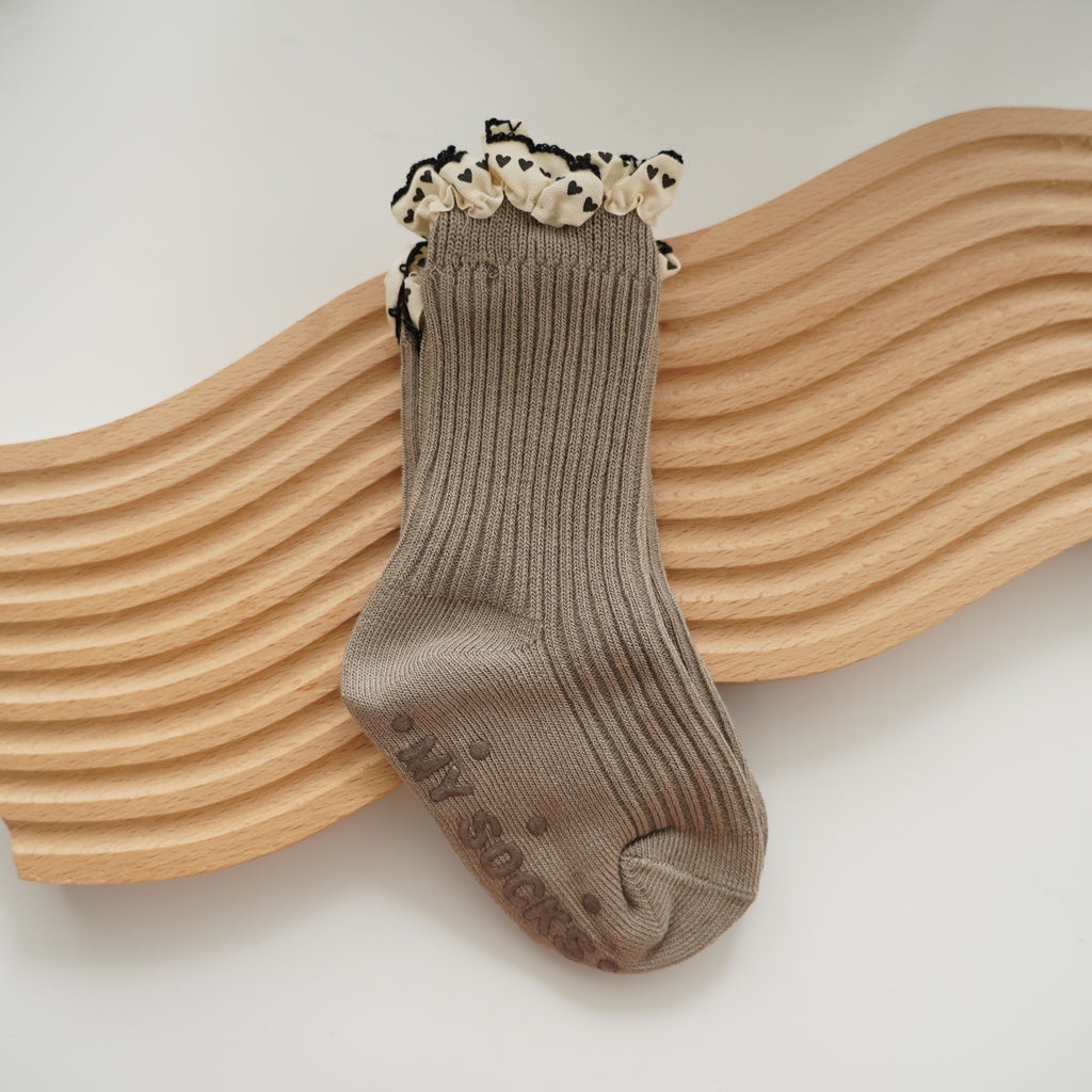 Ruffled Vintage Socks