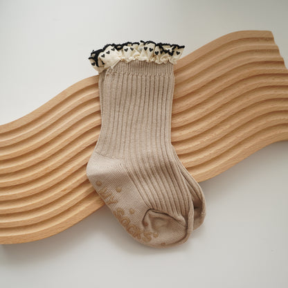 Ruffled Vintage Socks