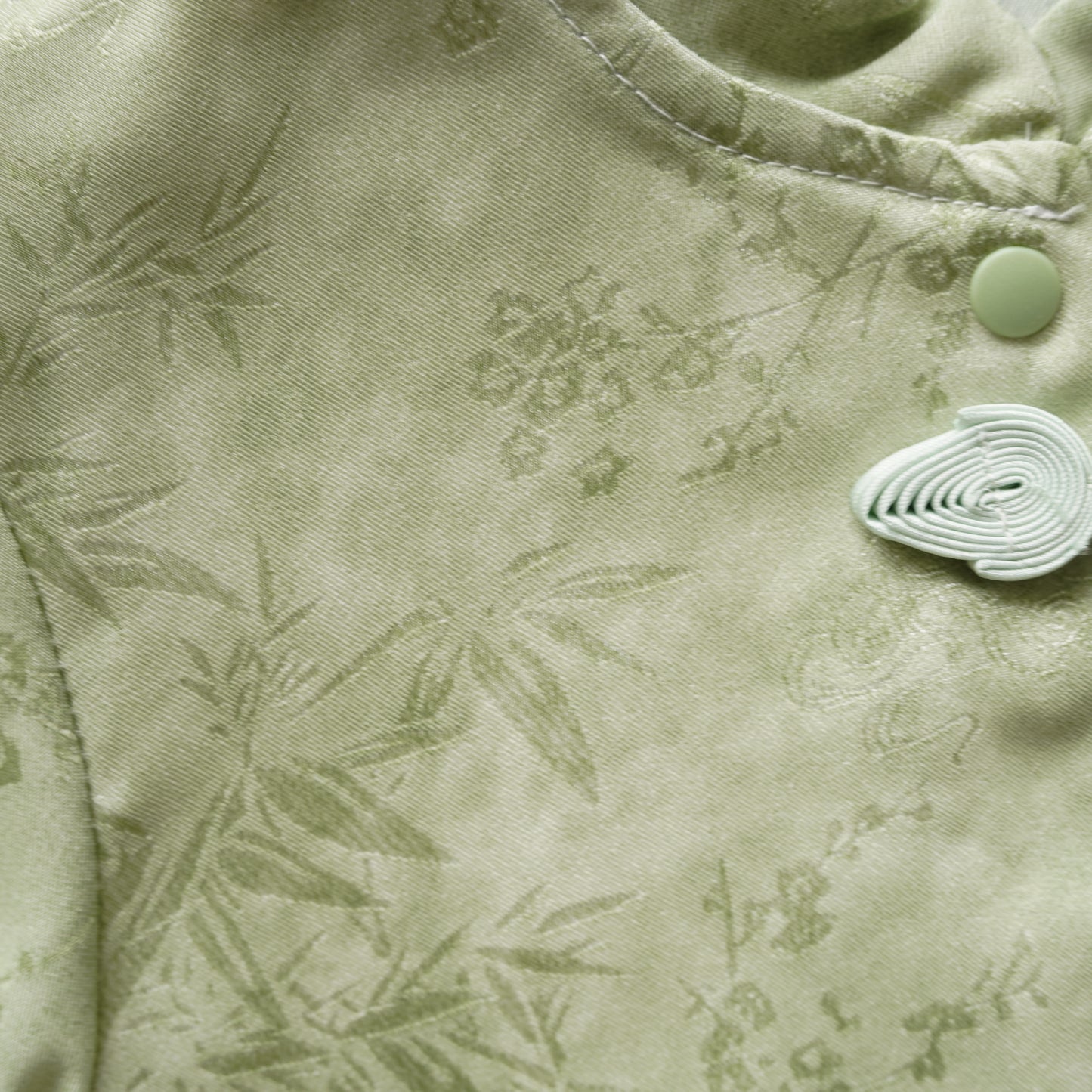 Chinese Style Boy Two Pieces Set in Green