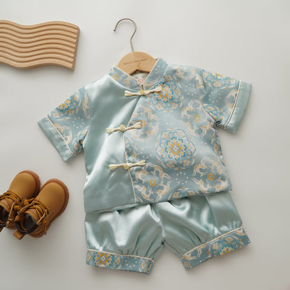 Vintage Silky Brother Sister Matching