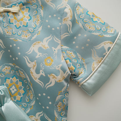 Vintage Silky Brother Sister Matching