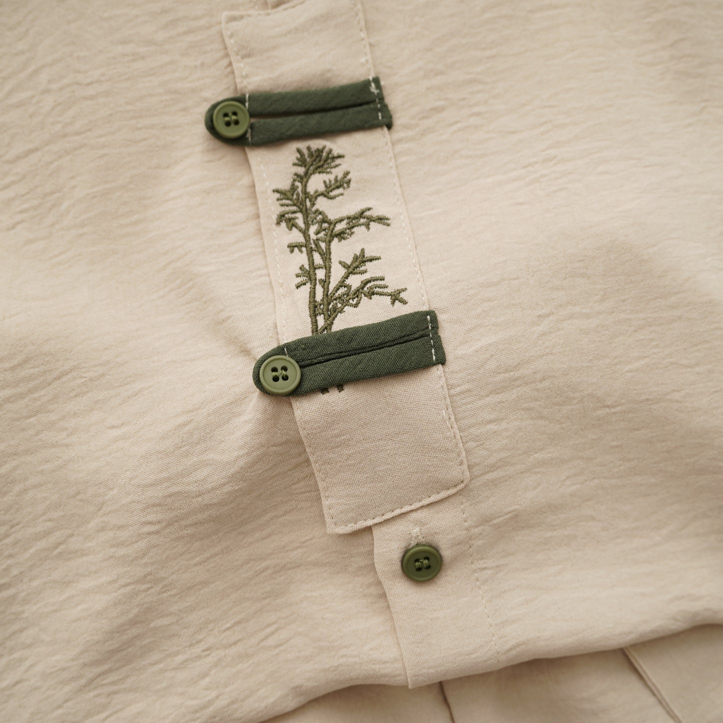 Casual Cotton Chinese Boy Suit