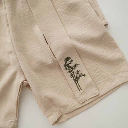 Casual Cotton Chinese Boy Suit