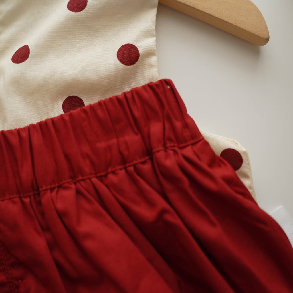 Flower Skirting Top & Pants Set