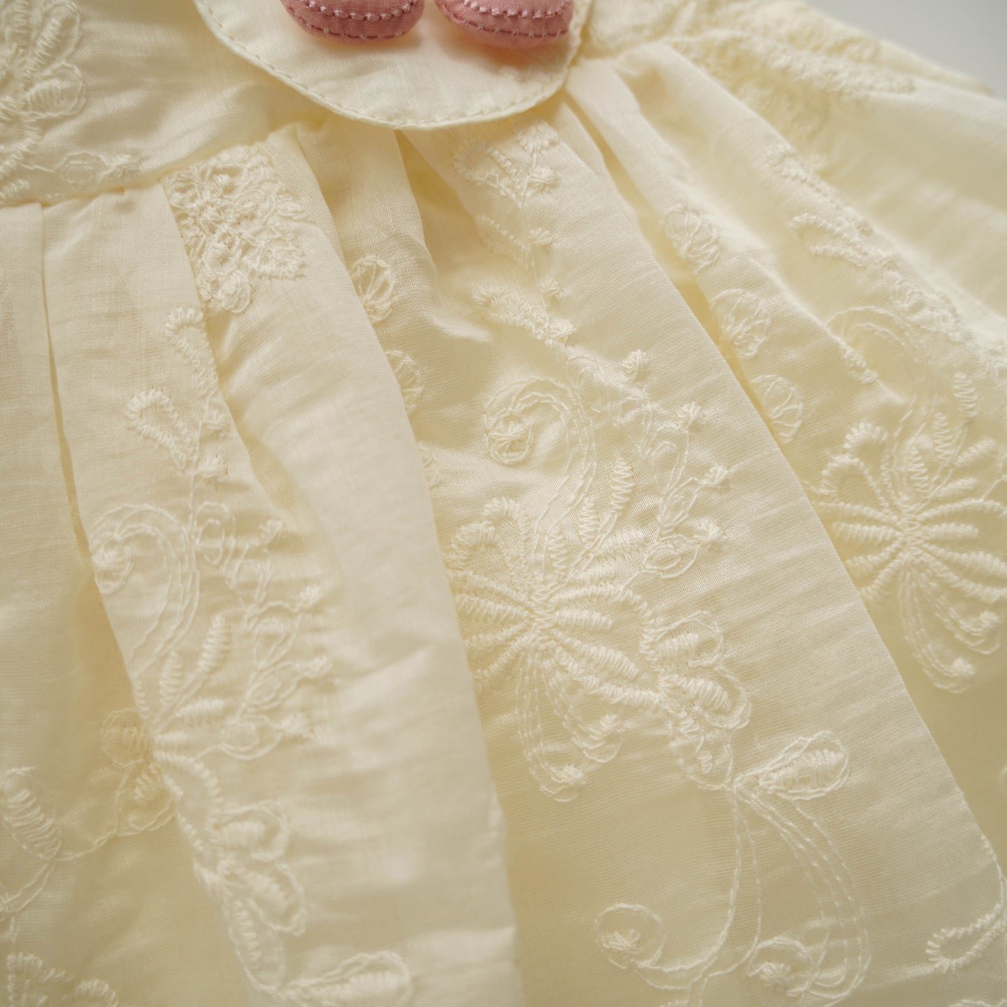 Cherry Lacey Simple Dress