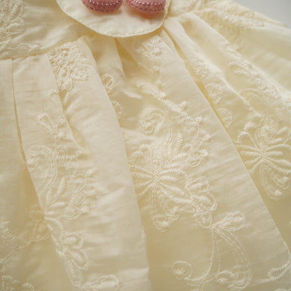 Cherry Lacey Simple Dress