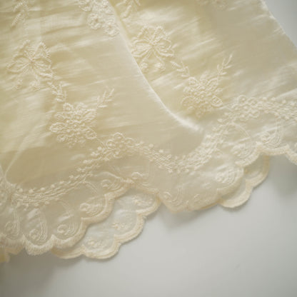 Cherry Lacey Simple Dress