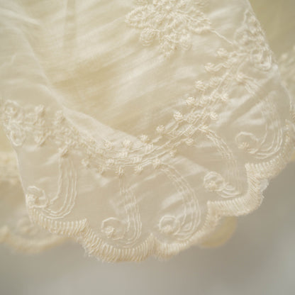 Cherry Lacey Simple Dress