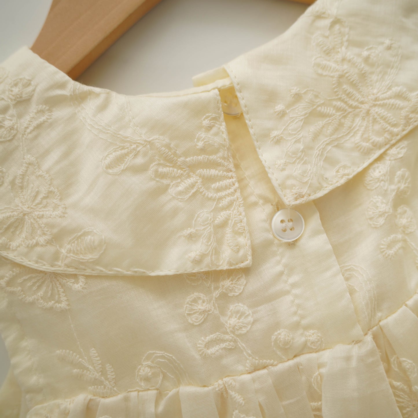 Cherry Lacey Simple Dress